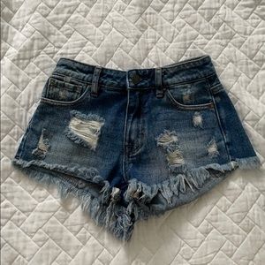 pacsun jean shorts